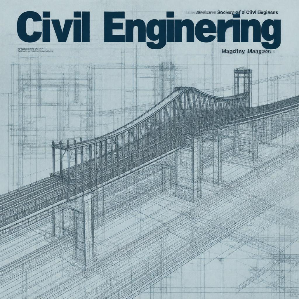 AI-created image of Civil Engineering Magazine