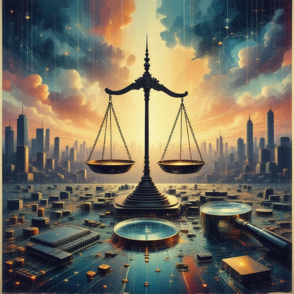 Click to view larger image AI-created image of Civil Liberties and Computing Project