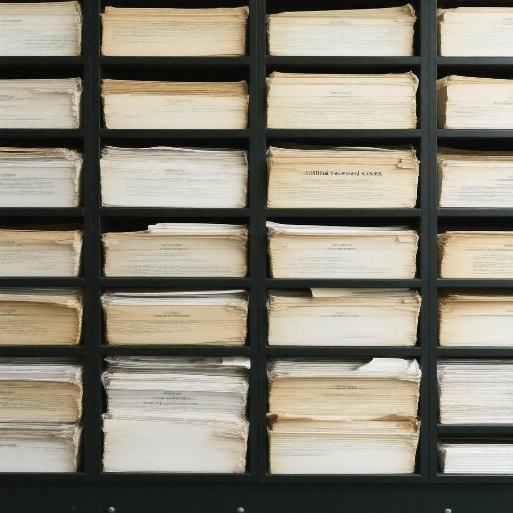 Click to view larger image AI-created image of Civilian Personnel Records