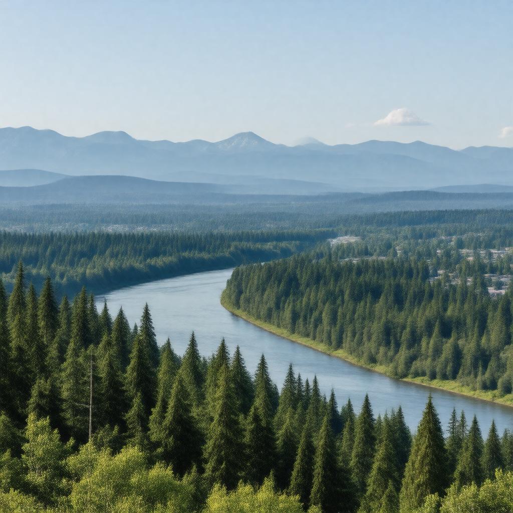 AI-created image of Clackamas County