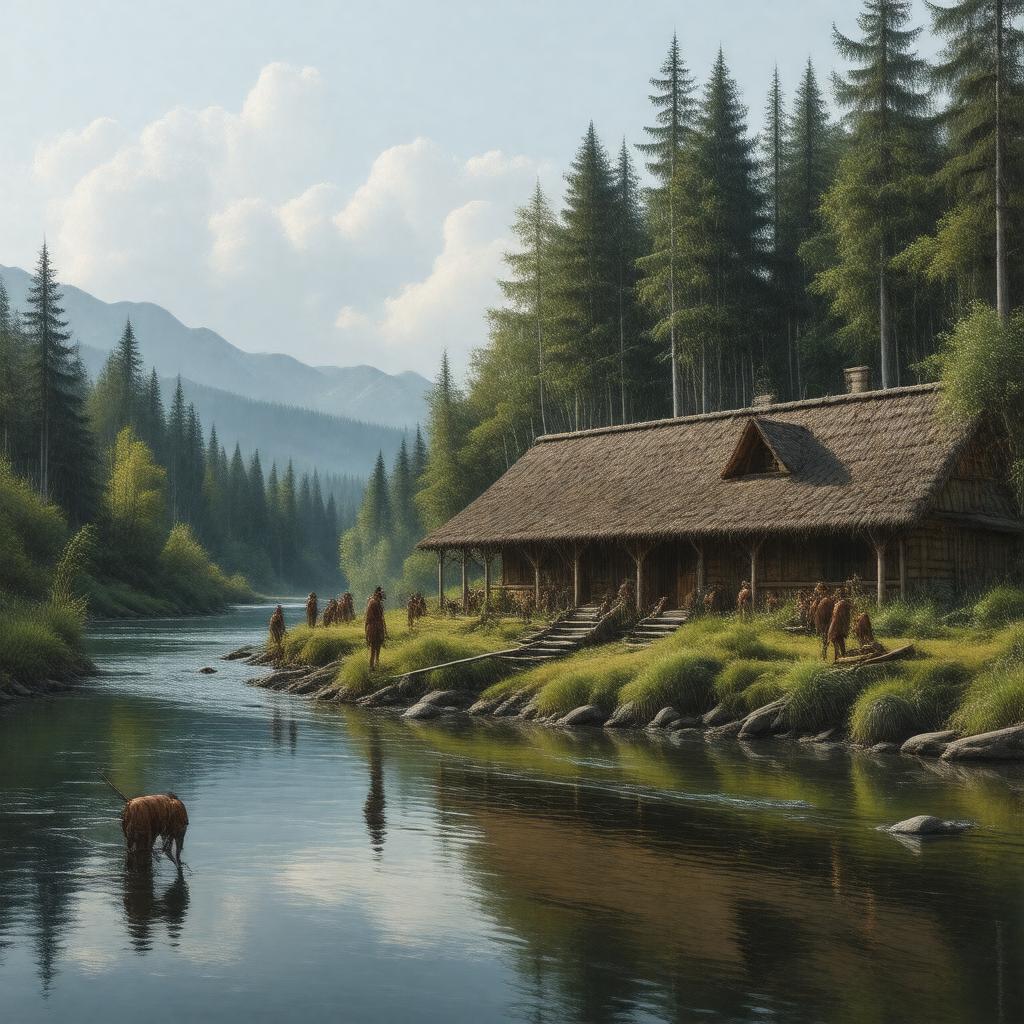 AI-created image of Clackamas people