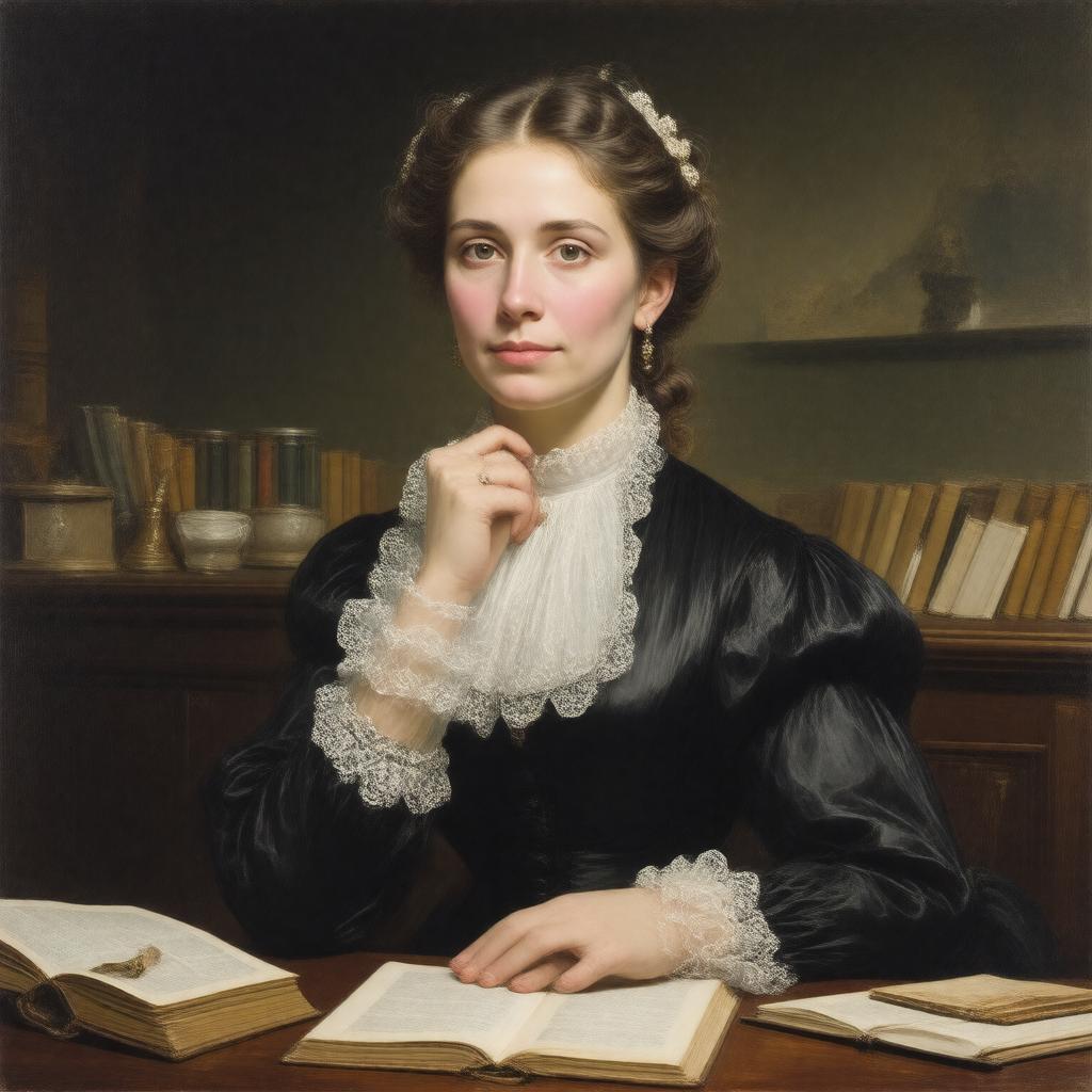 AI-created image of Claire Clairmont