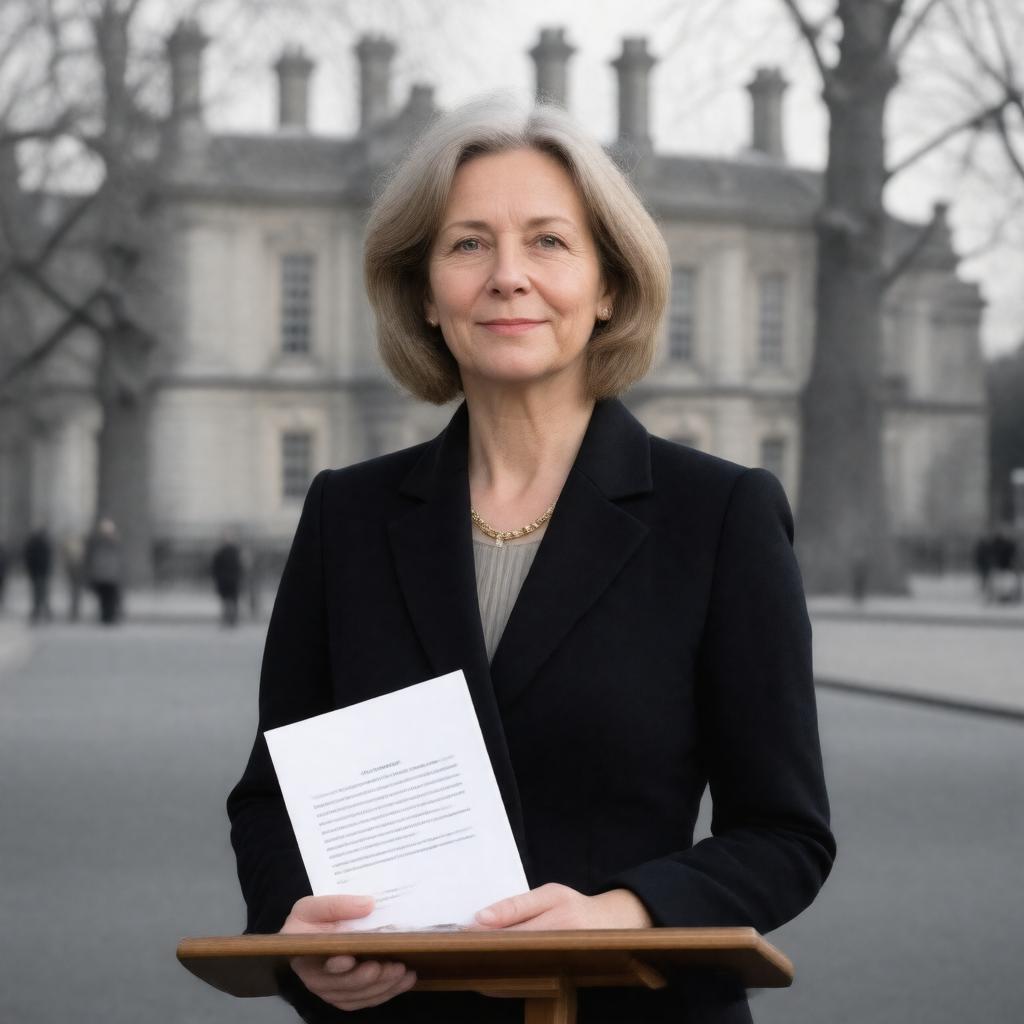 AI-created image of Claire Craig