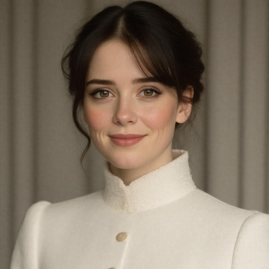 AI-created image of Claire Foy