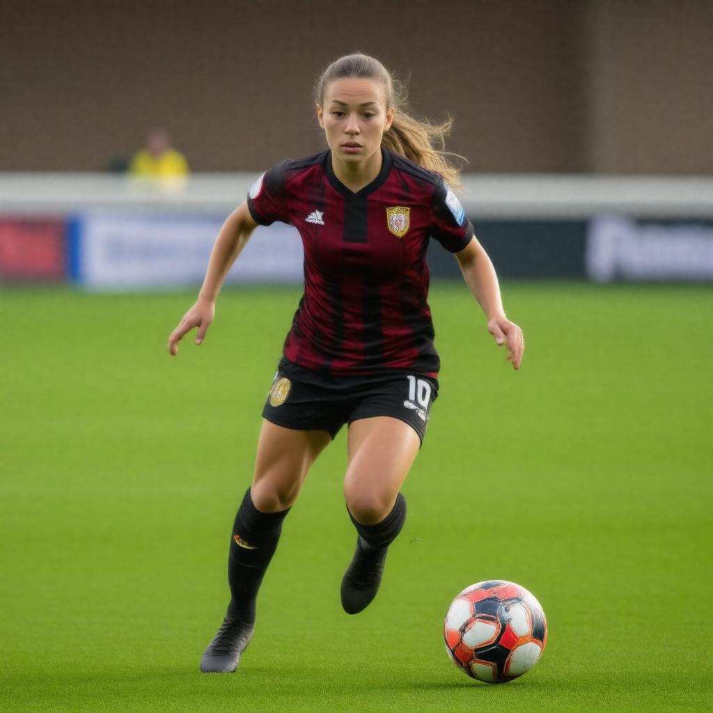 AI-created image of Claire Oxtoby