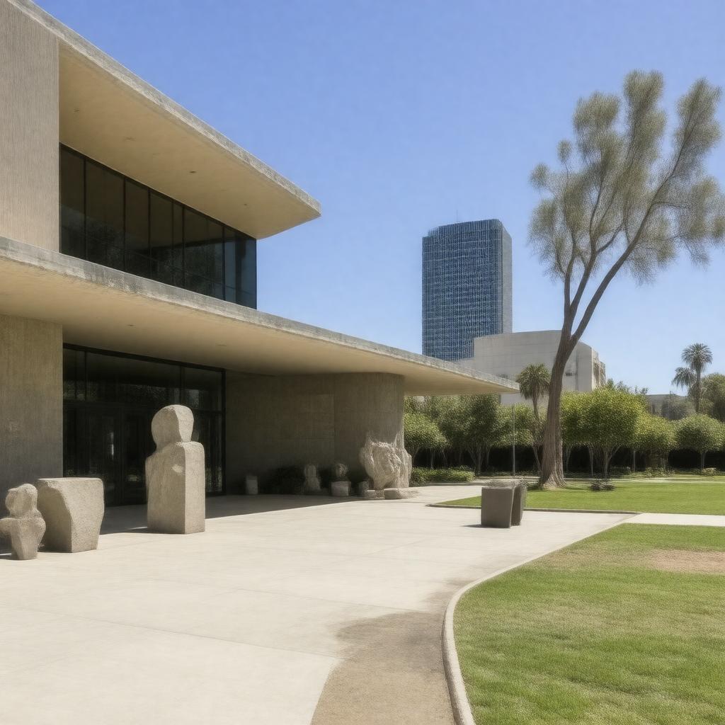 AI-created image of Claire Trevor School of the Arts