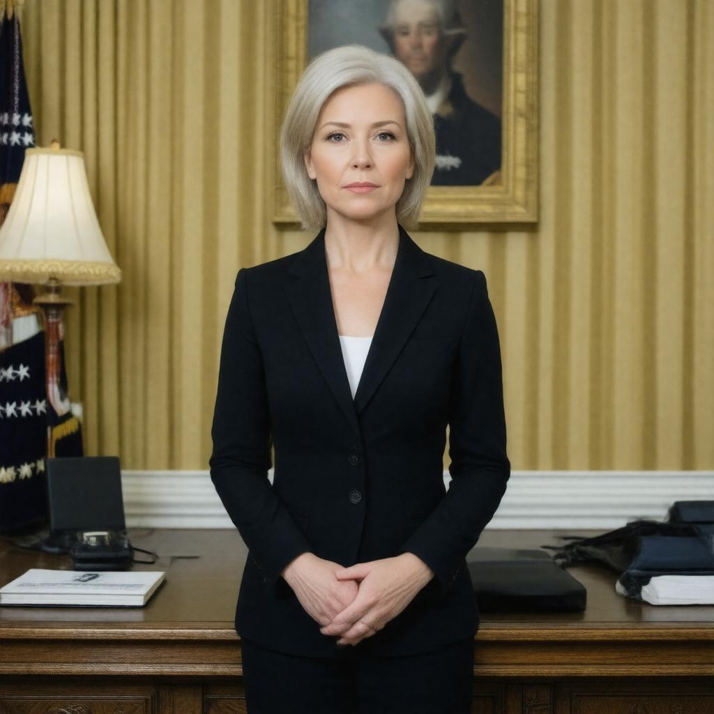 AI-created image of Claire Underwood