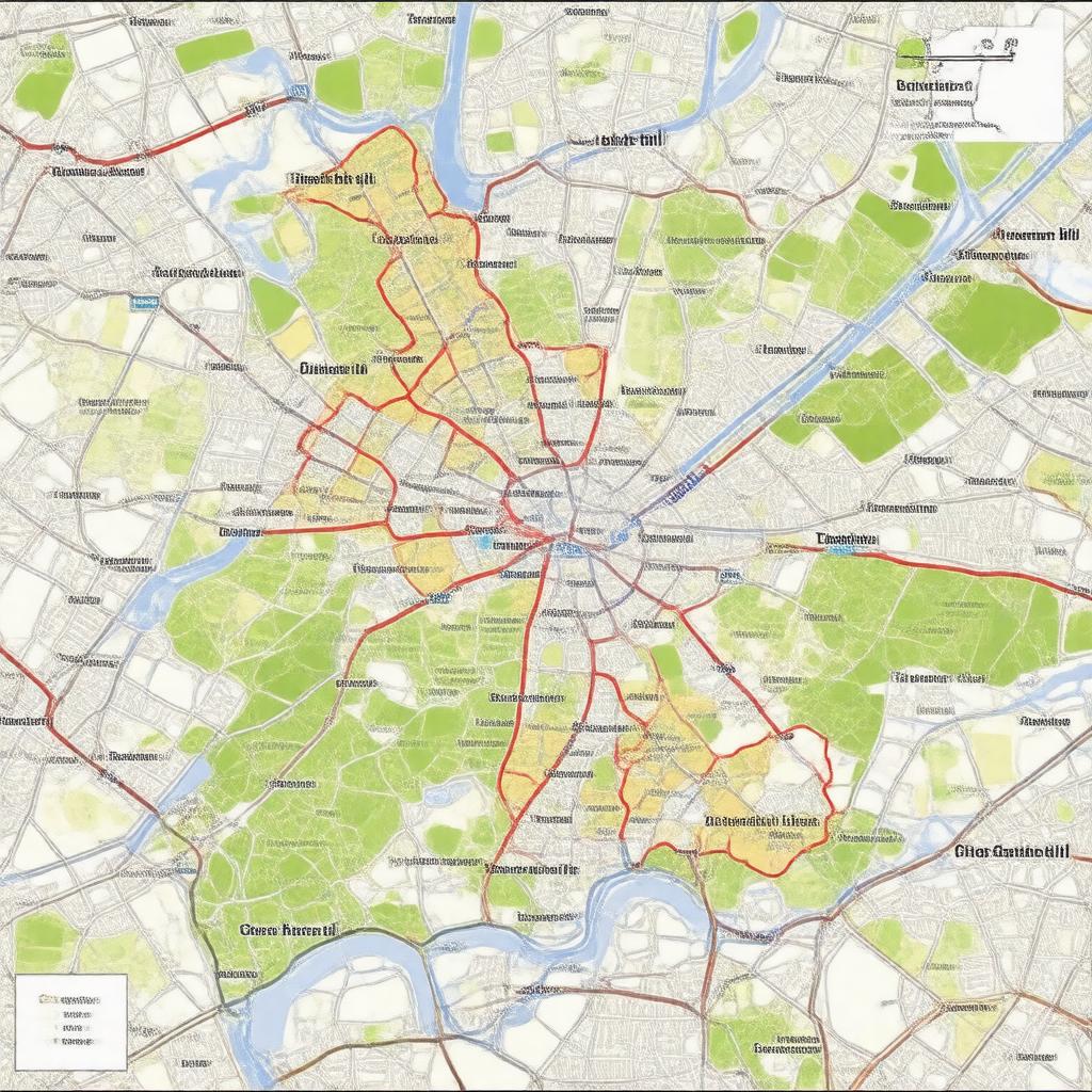 AI-created image of Clapham and Brixton Hill