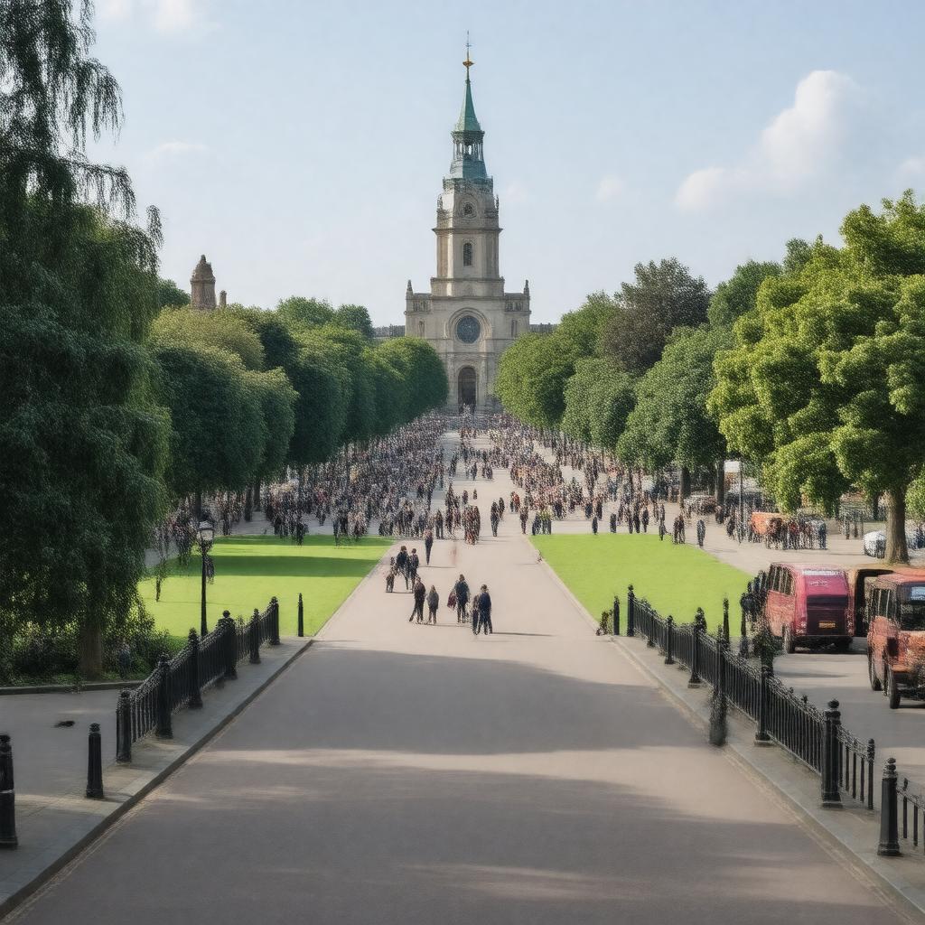 AI-created image of Clapham