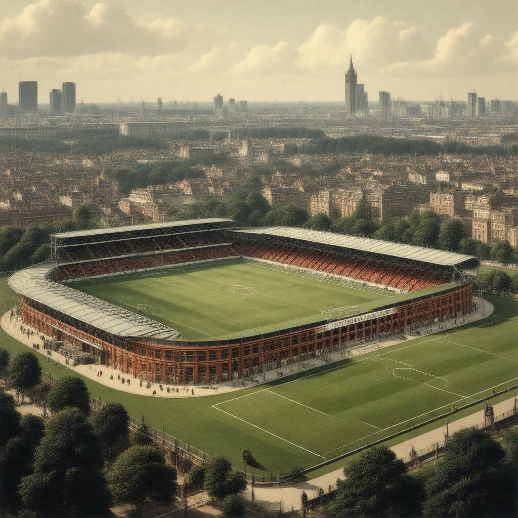 Click to view larger image AI-created image of Clapton Football Club