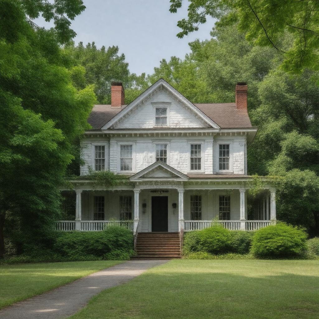 AI-created image of Clara Barton National Historic Site