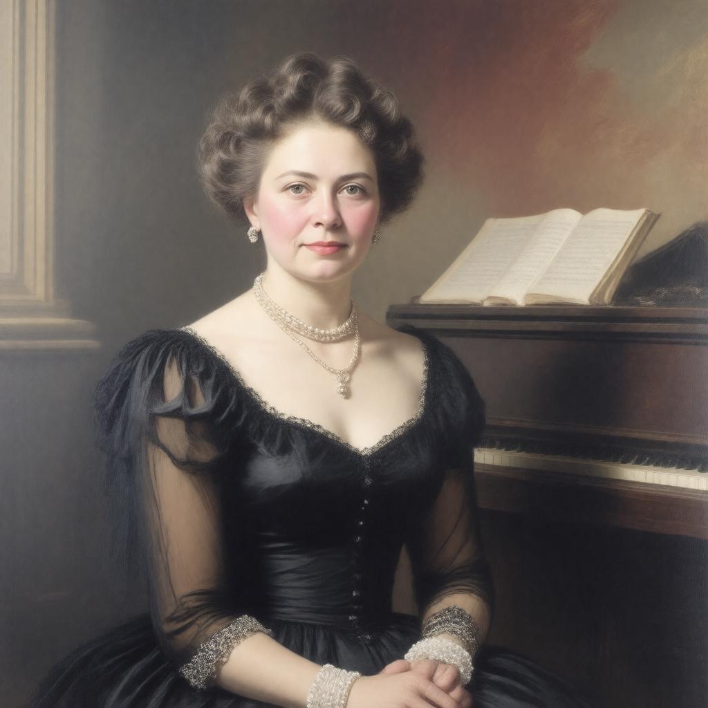 AI-created image of Clara Clemens