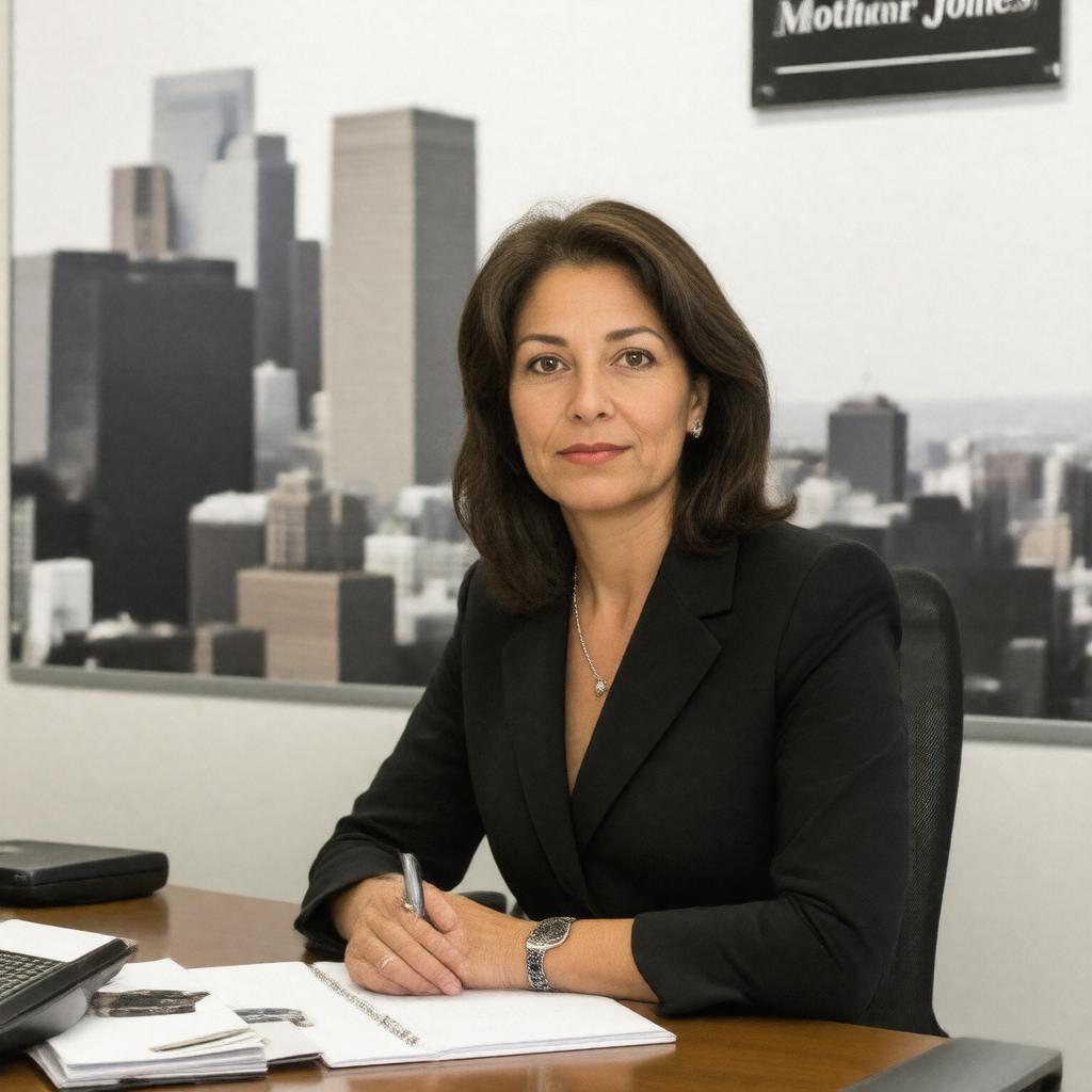 AI-created image of Clara Jeffery