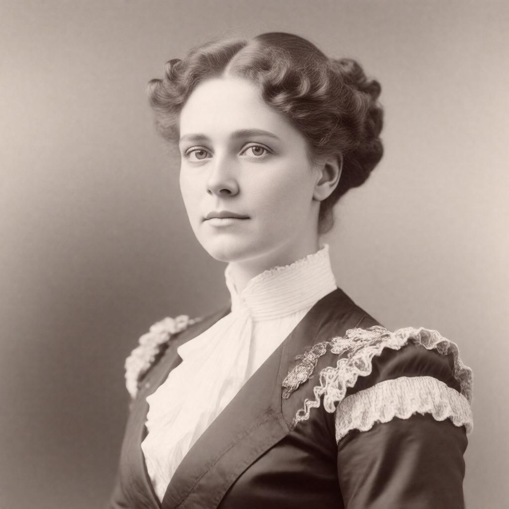 AI-created image of Clara Langhorne Clemens
