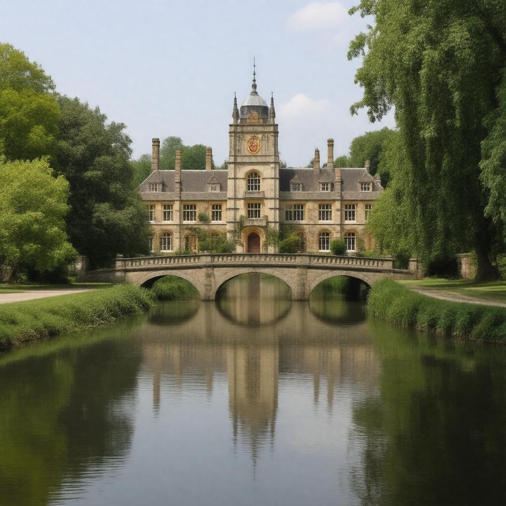 AI-created image of Clare College