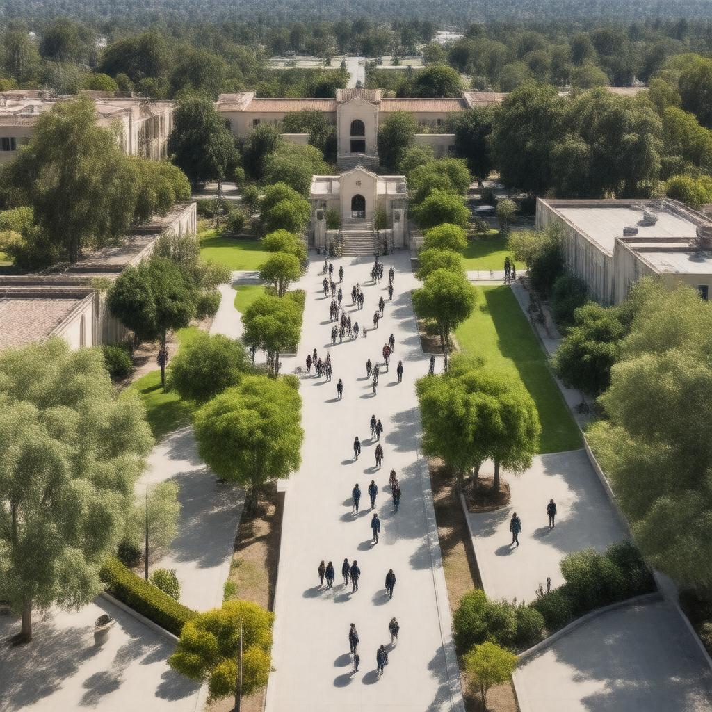 AI-created image of Claremont Colleges