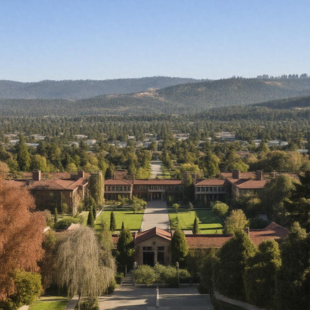 AI-created image of Claremont McKenna College