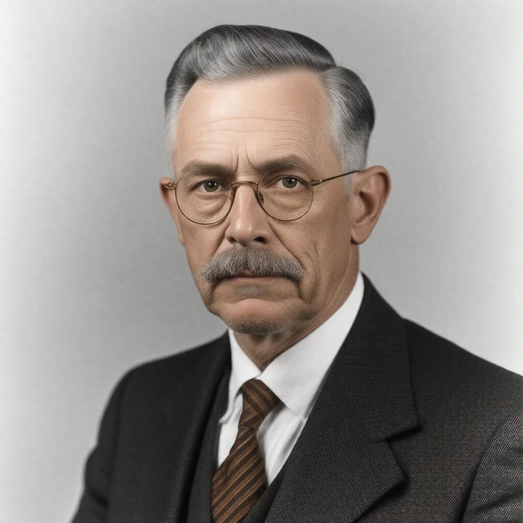 AI-created image of Clarence Gates Myers