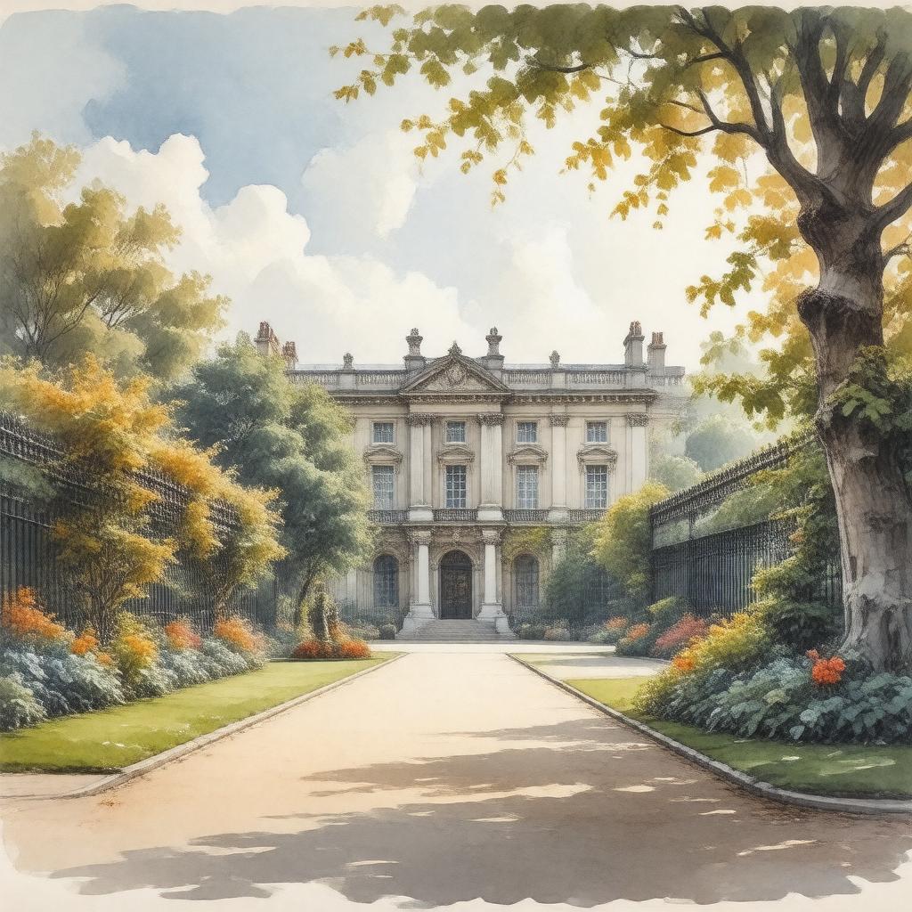 AI-created image of Clarence House