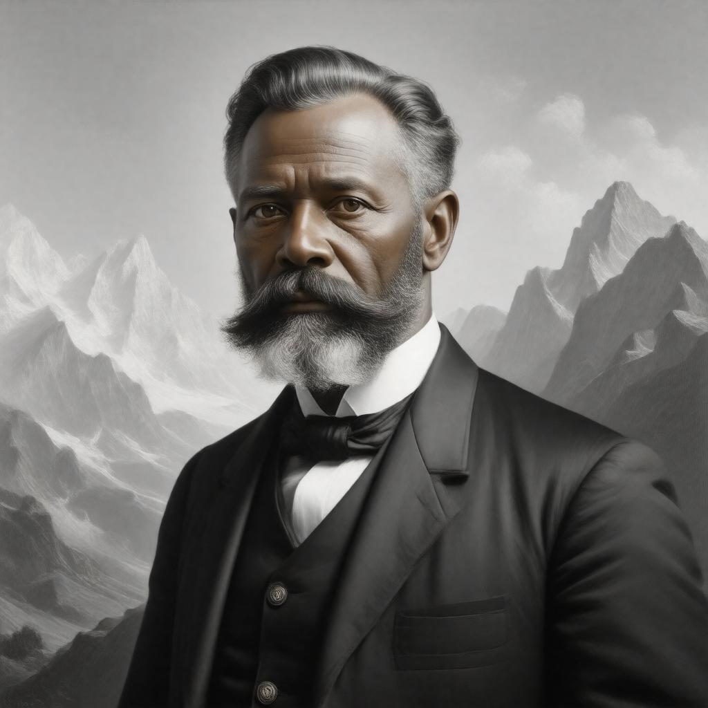 AI-created image of Clarence King