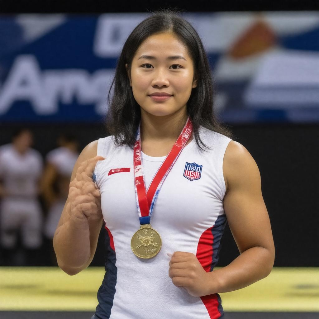 AI-created image of Clarissa Chun