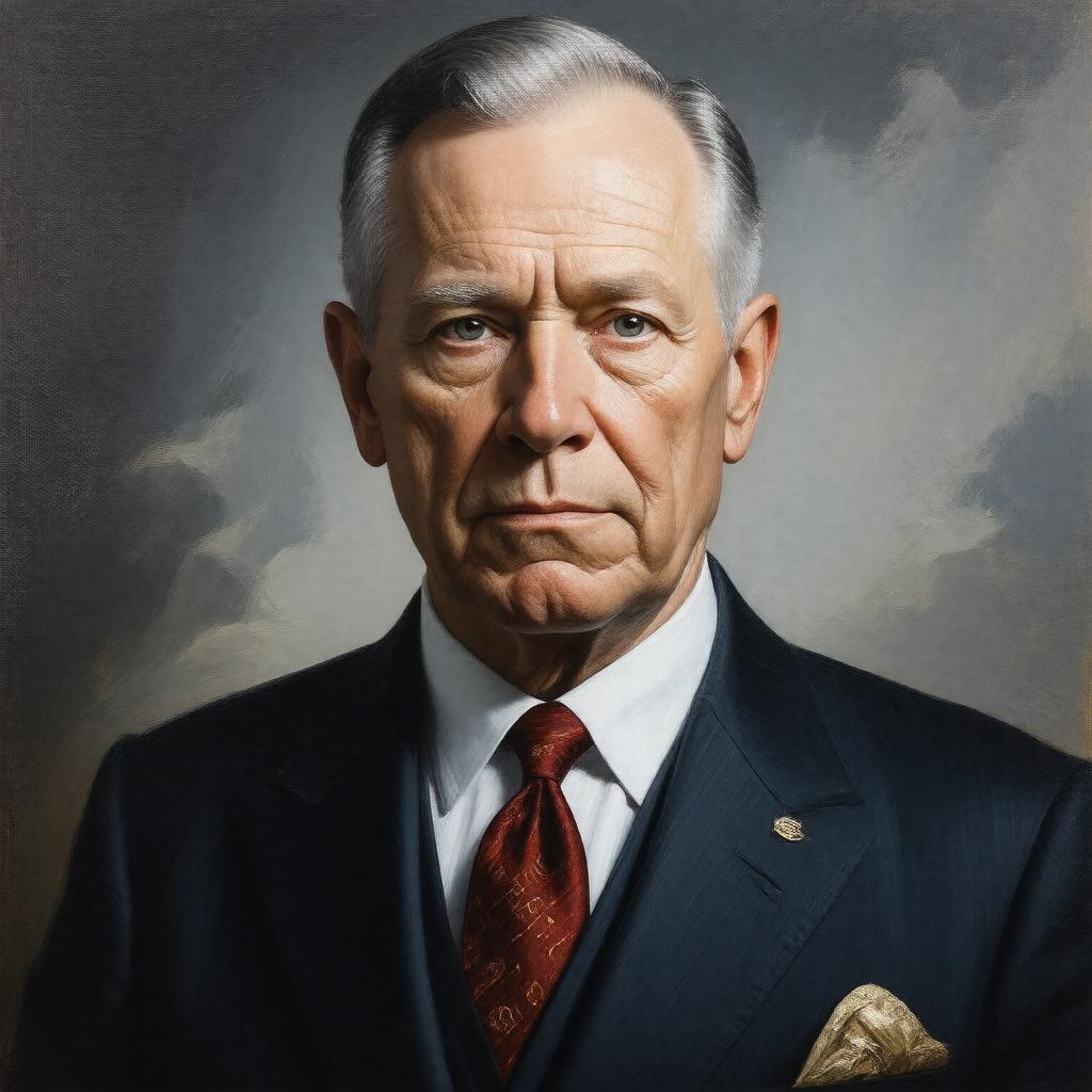 AI-created image of Clark Clifford