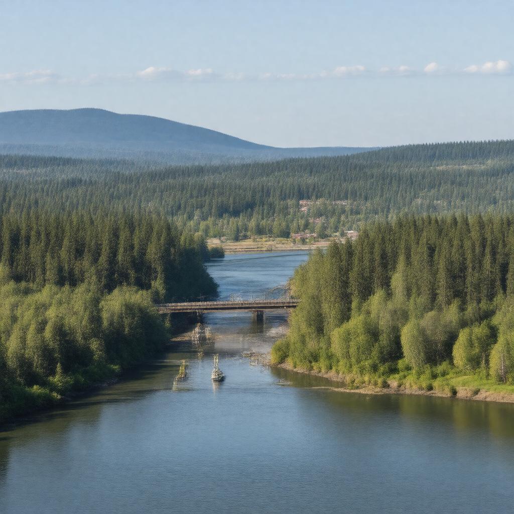 AI-created image of Clark County, Washington