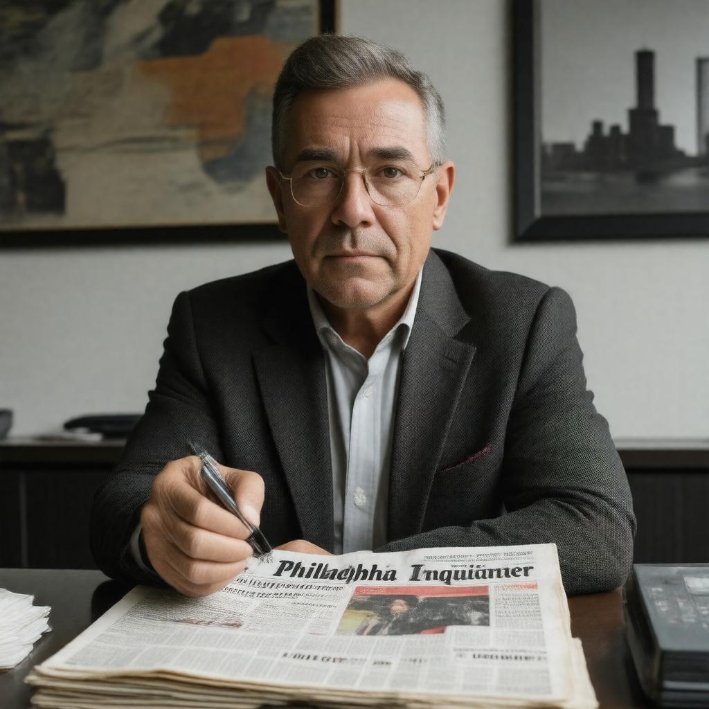 AI-created image of Clark DeLeon