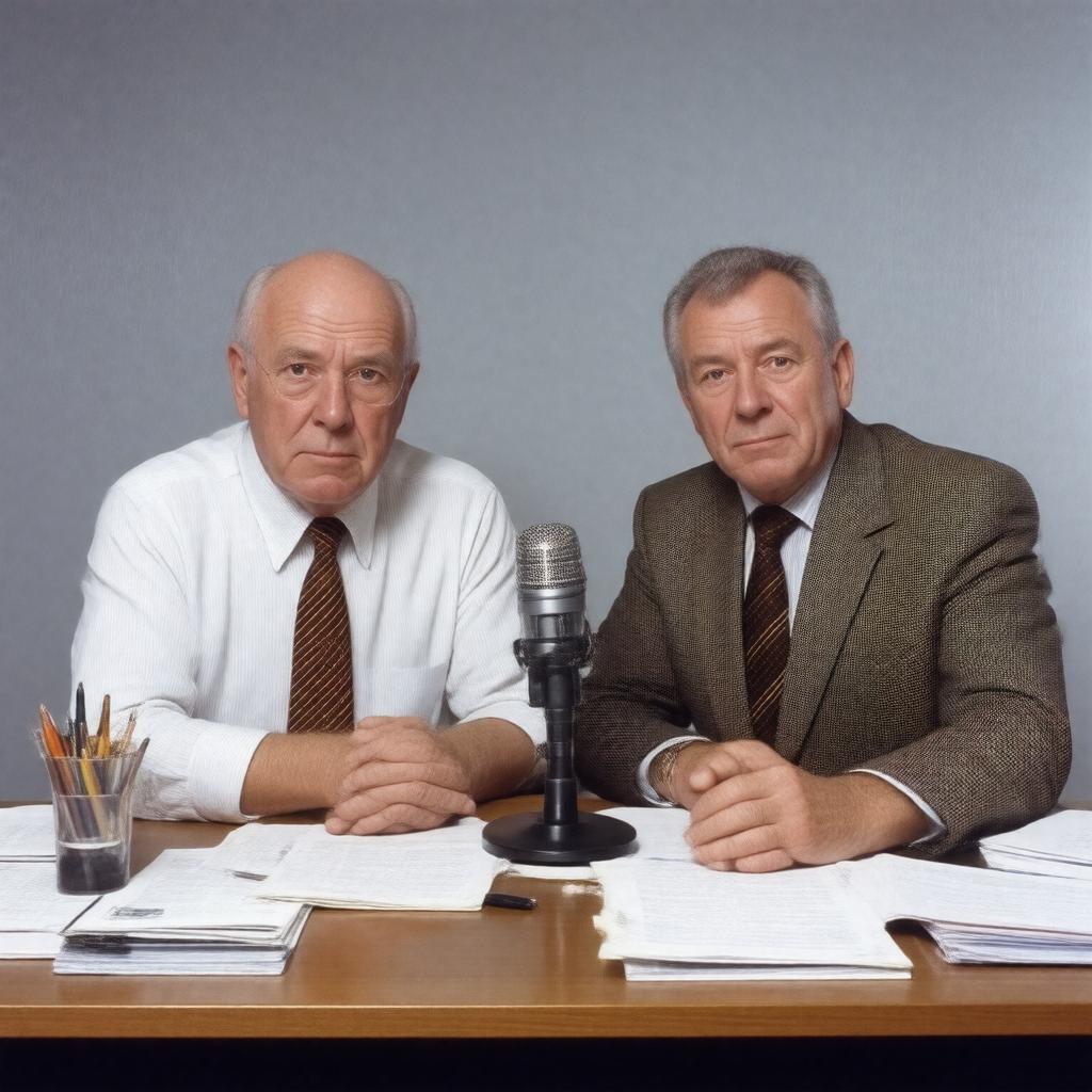 AI-created image of Clarke and Dawe