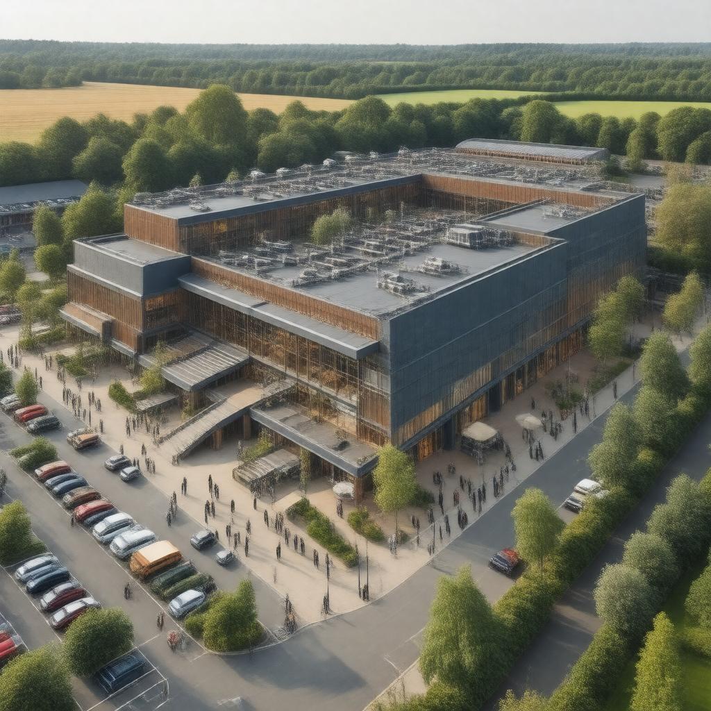 AI-created image of Clarks Village