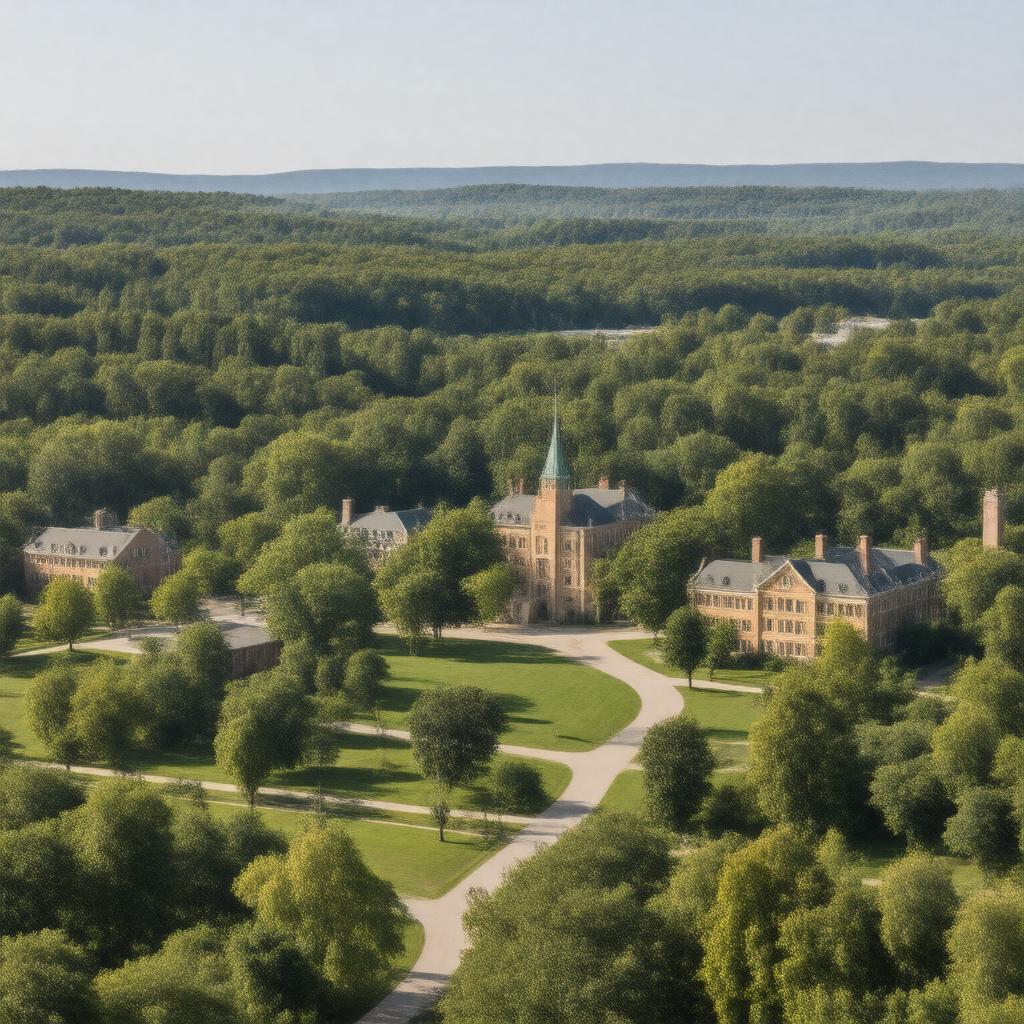 AI-created image of Clarkson University