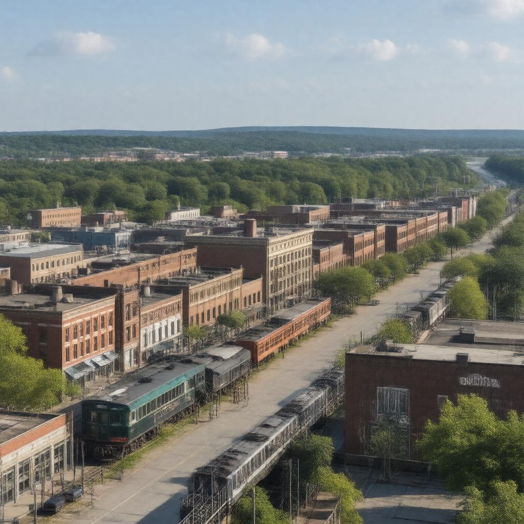 AI-created image of Clarksville