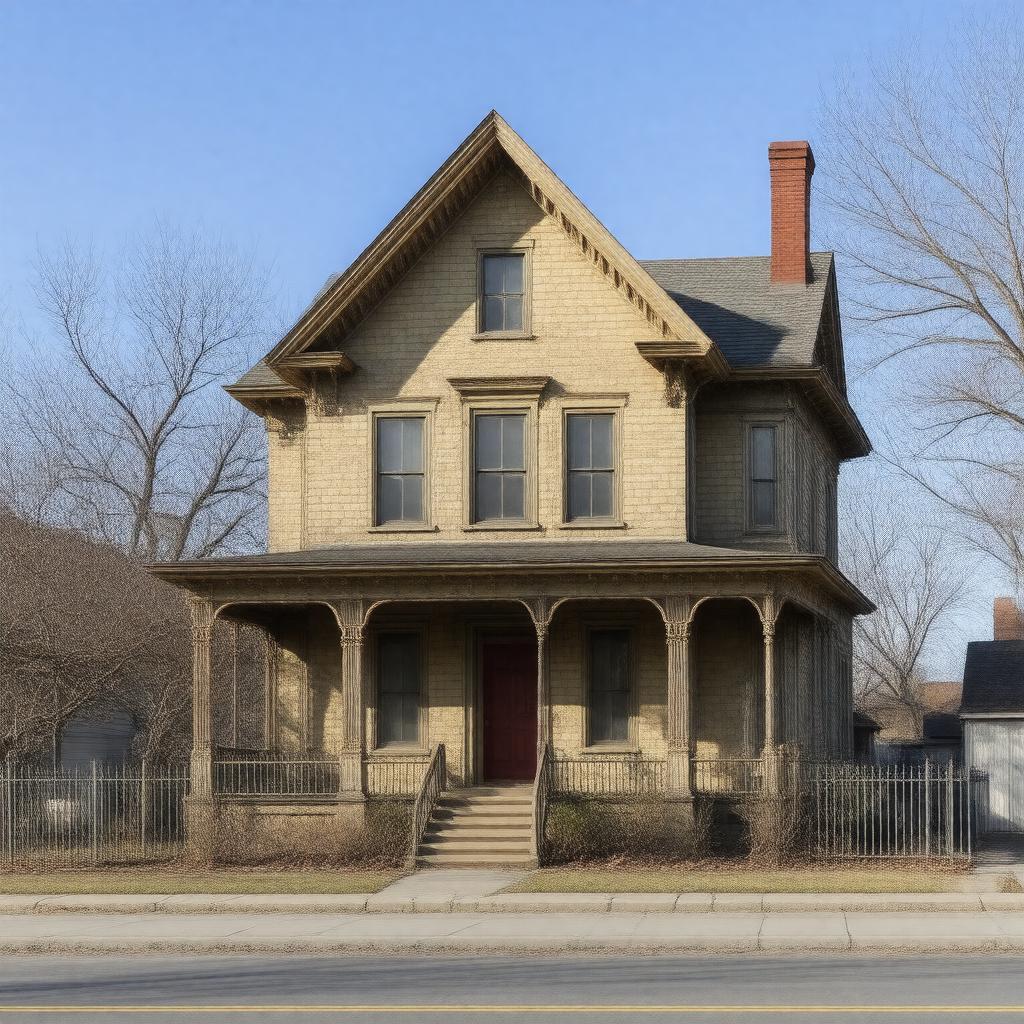 Click to view larger image AI-created image of Clason House
