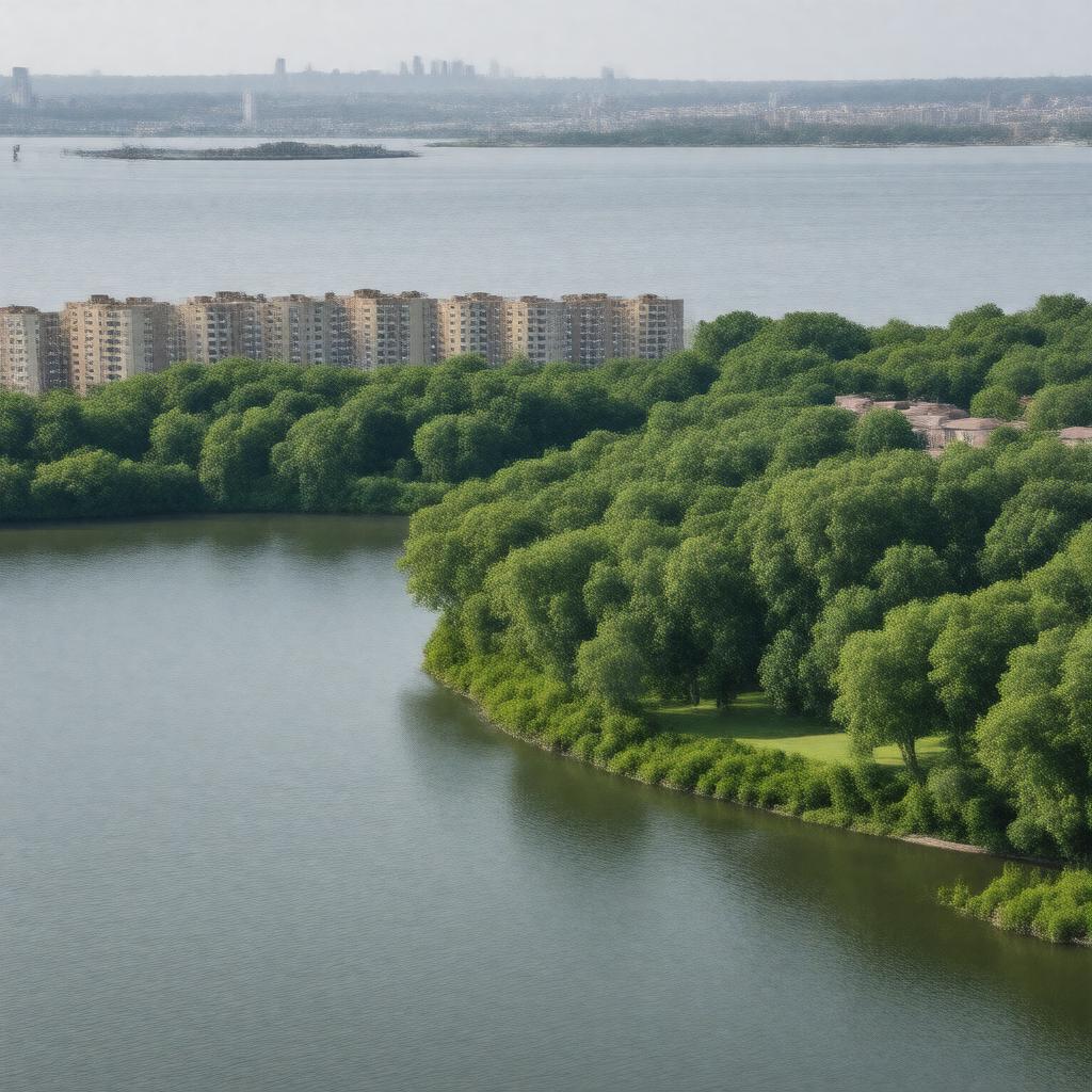 Click to view larger image AI-created image of Clason Point