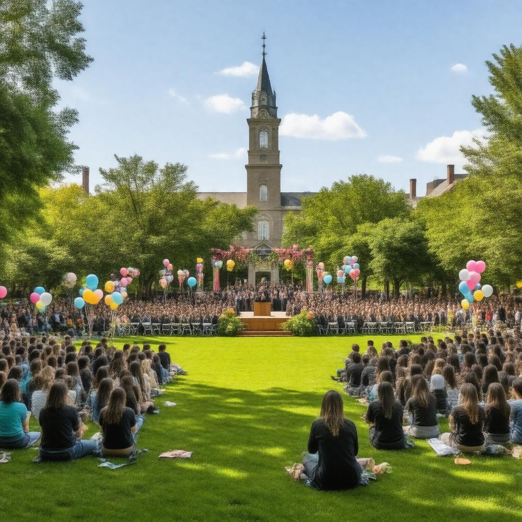 Click to view larger image AI-created image of Class Day