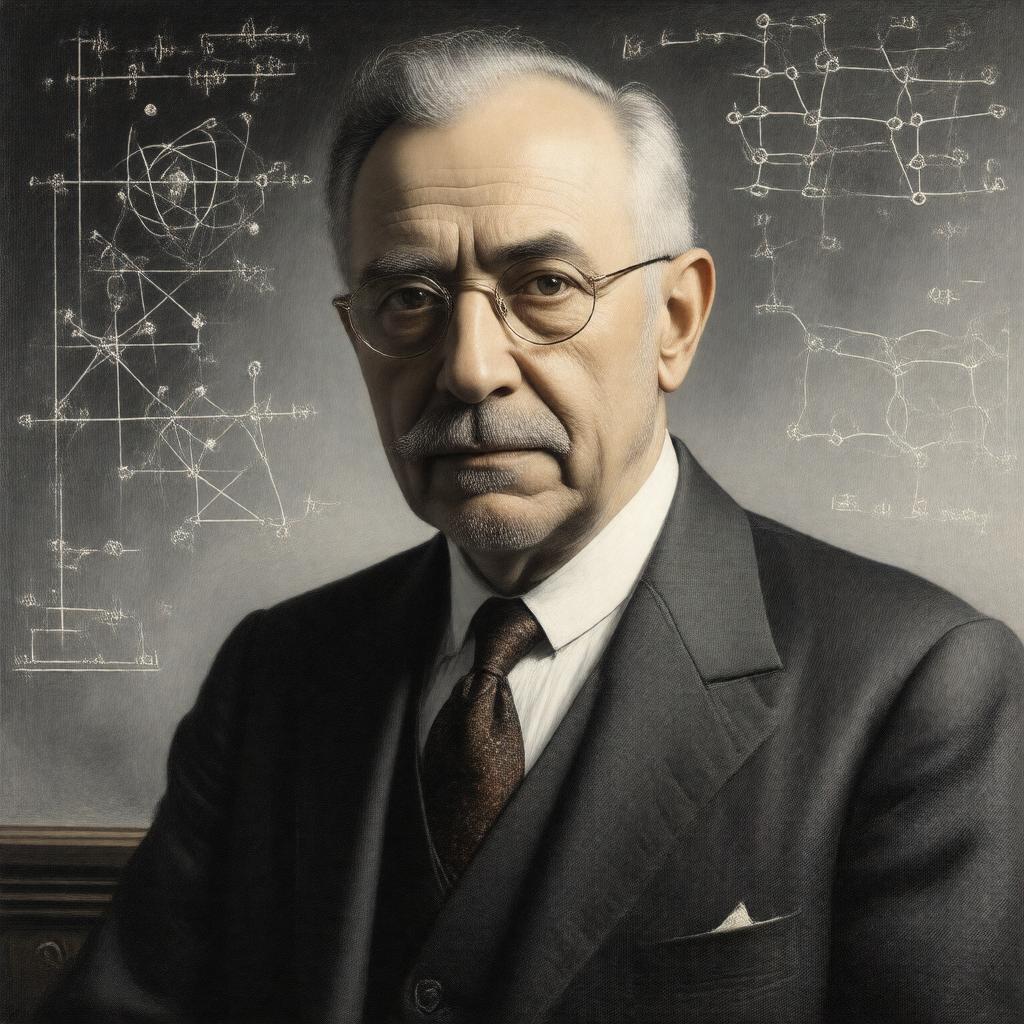 AI-created image of Claude Cohen-Tannoudji