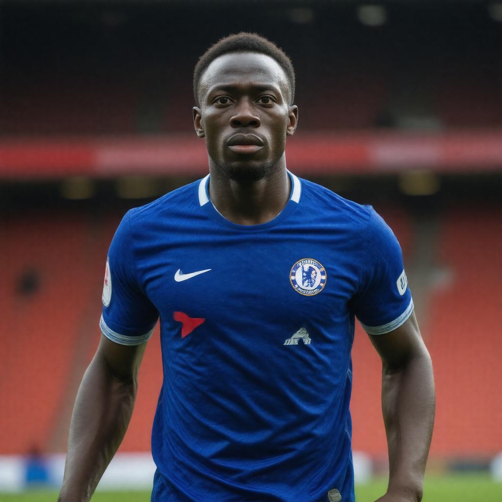 AI-created image of Claude Makélélé