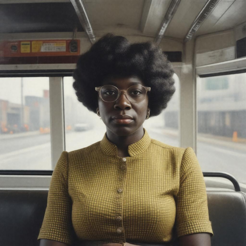 Click to view larger image AI-created image of Claudette Colvin
