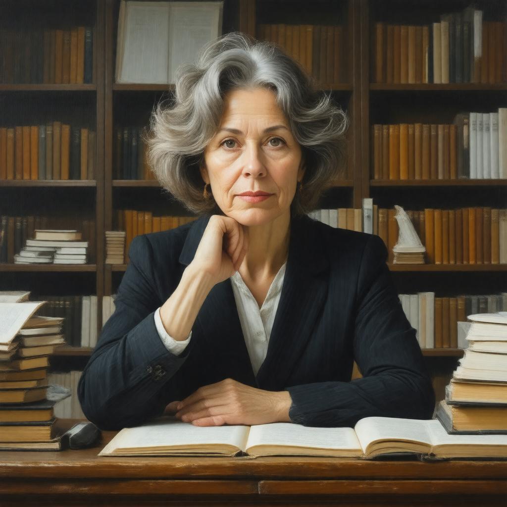 AI-created image of Claudine Boichon