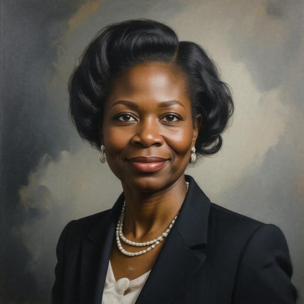 AI-created image of Claudine Gay