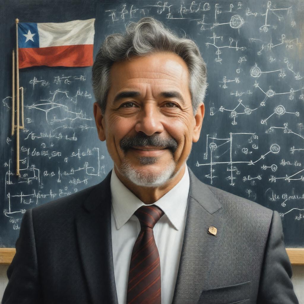 AI-created image of Claudio Bunster