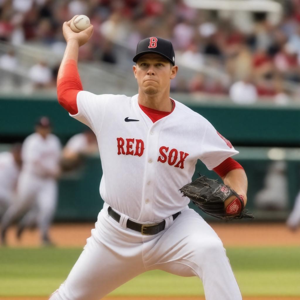 AI-created image of Clay Buchholz