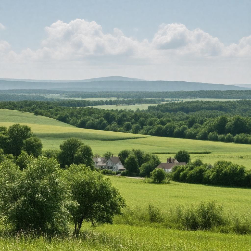 AI-created image of Clay County, Arkansas