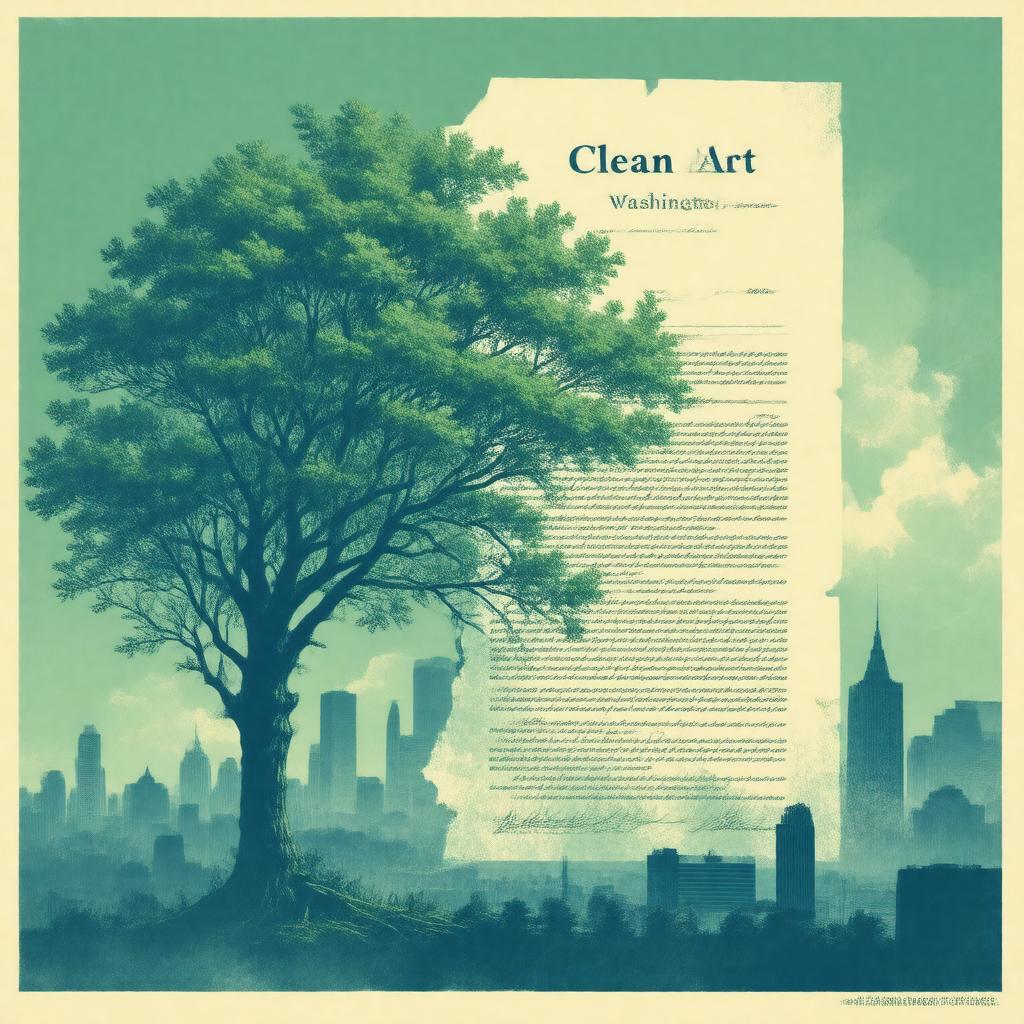 AI-created image of Clean Air Act (Washington)