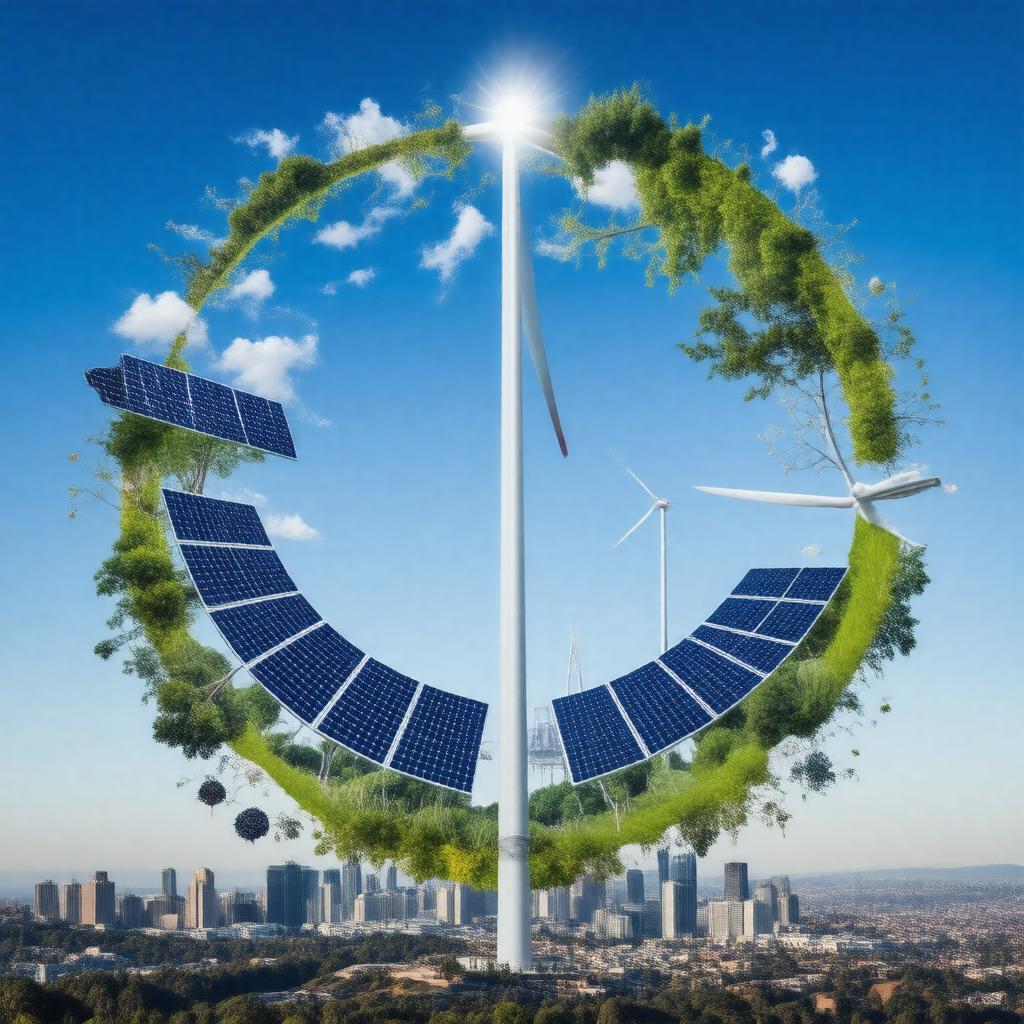 Click to view larger image AI-created image of Clearway Energy Group