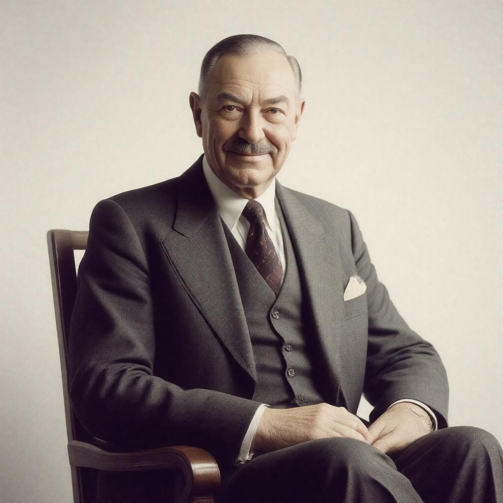 AI-created image of Clement Attlee