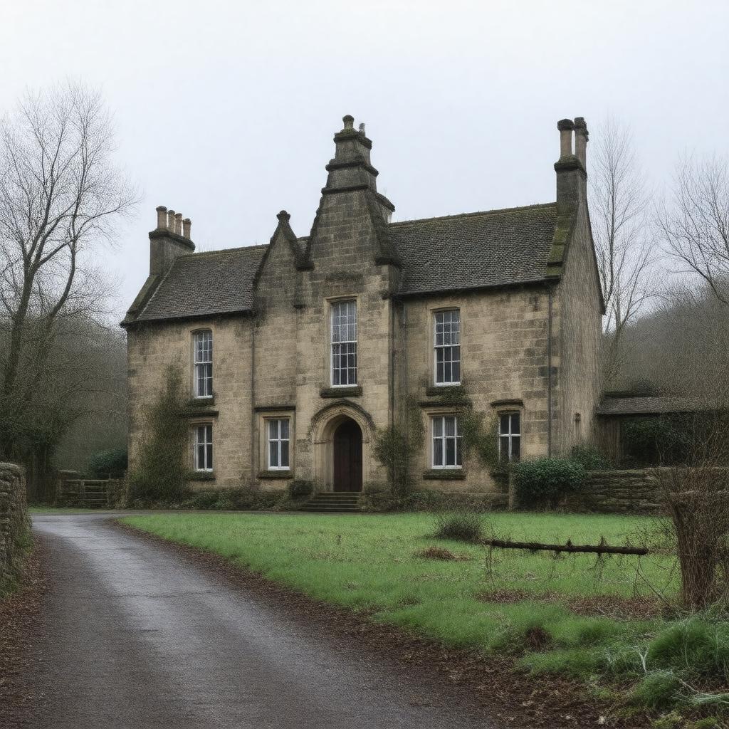 AI-created image of Clergy Daughters' School, Cowan Bridge