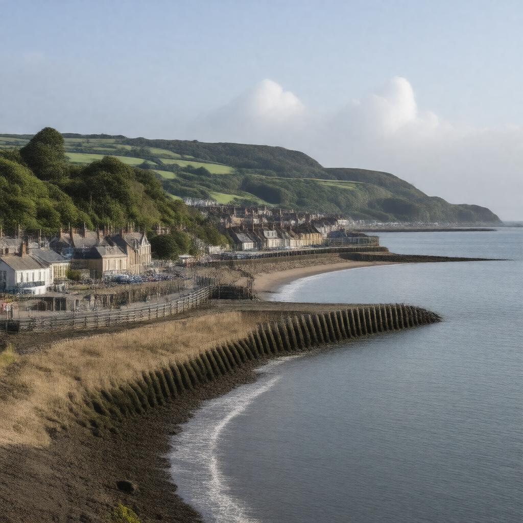AI-created image of Clevedon