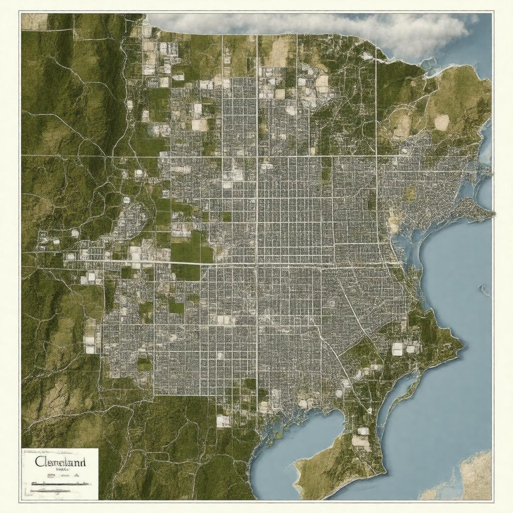 AI-created image of Cleveland–Elyria