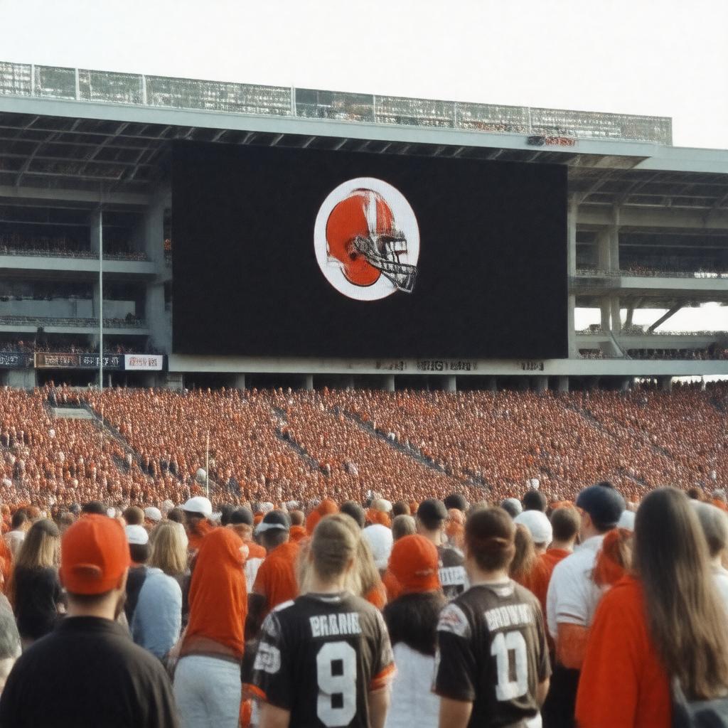AI-created image of Cleveland Browns, 1991